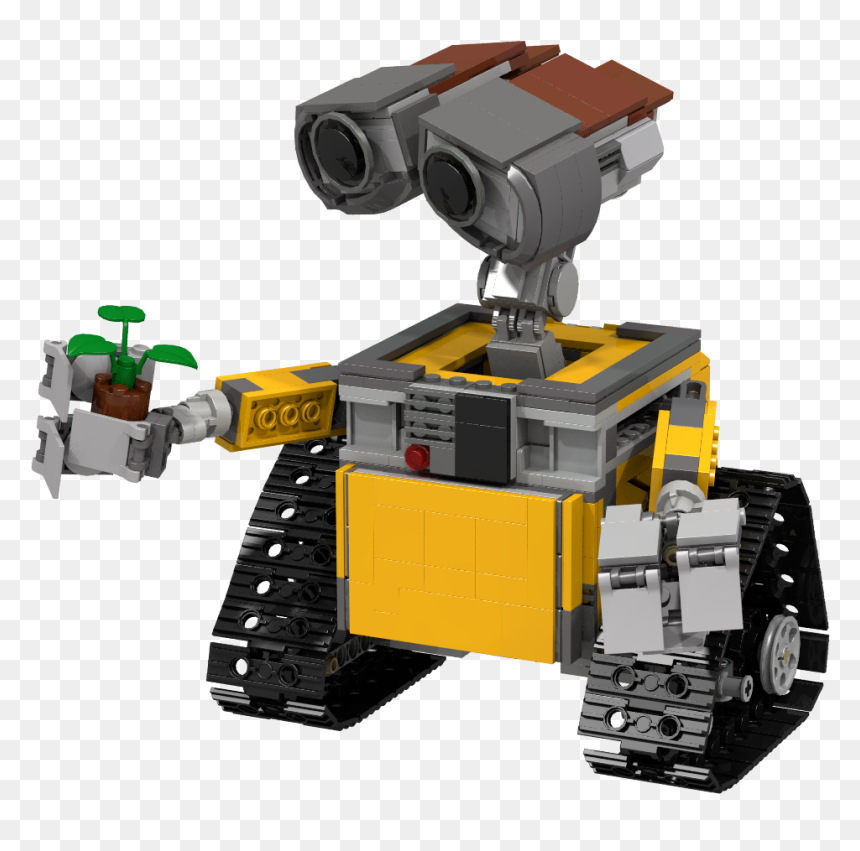 Lego Digital Designer Render, HD Png Download - wall-e png