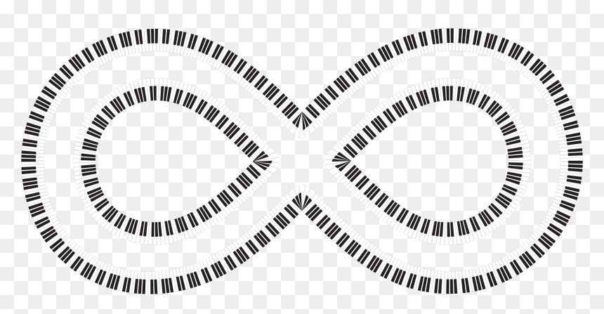Infinite Piano Keys Clip Arts - Cathedral Of Mary Help Of Christians, HD Png Download - piano keys png