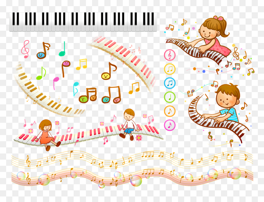 Special Day Song For Preschool, HD Png Download - piano keys png