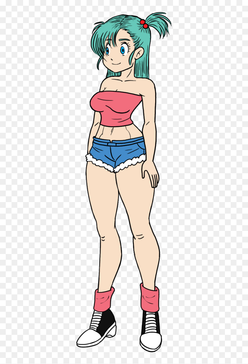 Bulma Briefs - Cartoon, HD Png Download - bulma png