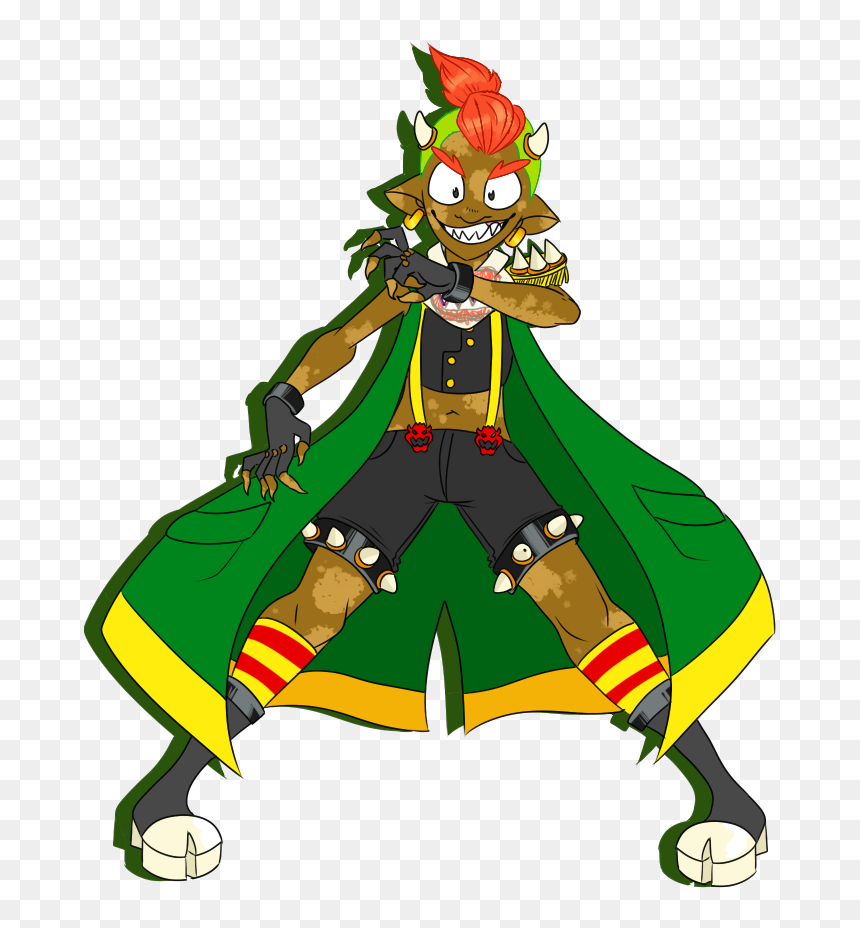 Bowser Jr - Cartoon, HD Png Download - bowser jr png