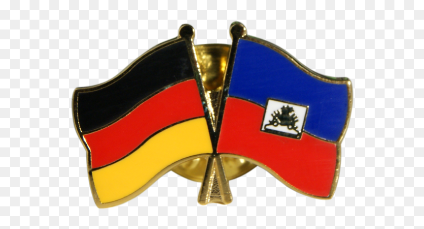 Haiti Friendship Flag Pin, Badge - Flag, HD Png Download - haiti flag png