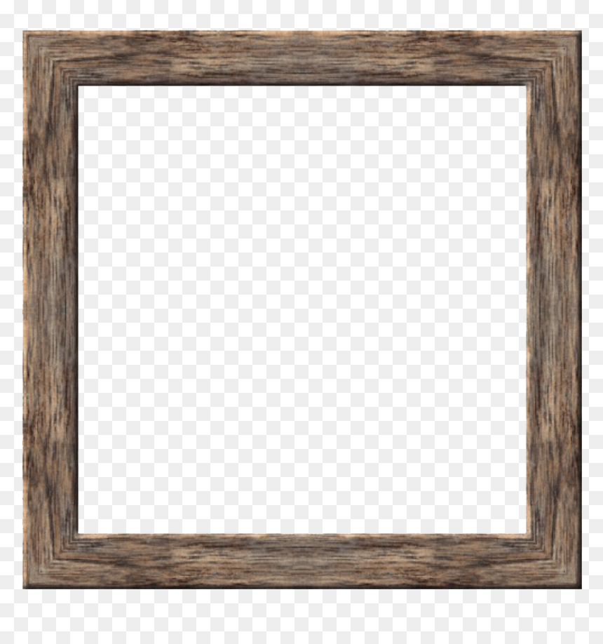Wooden Frame Png High Quality Image - מסגרת תמונה, Transparent Png - wooden frame png