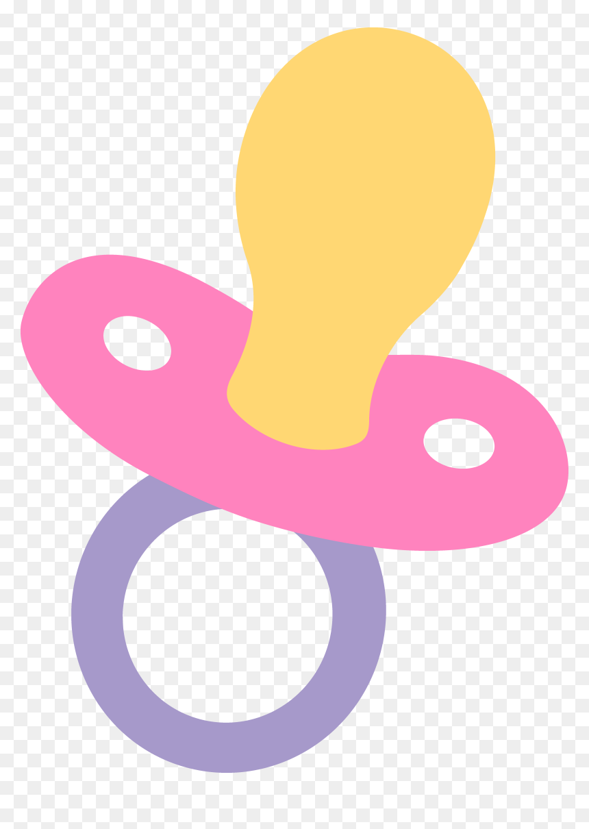 Pacifier Clipart, HD Png Download - baby clipart png