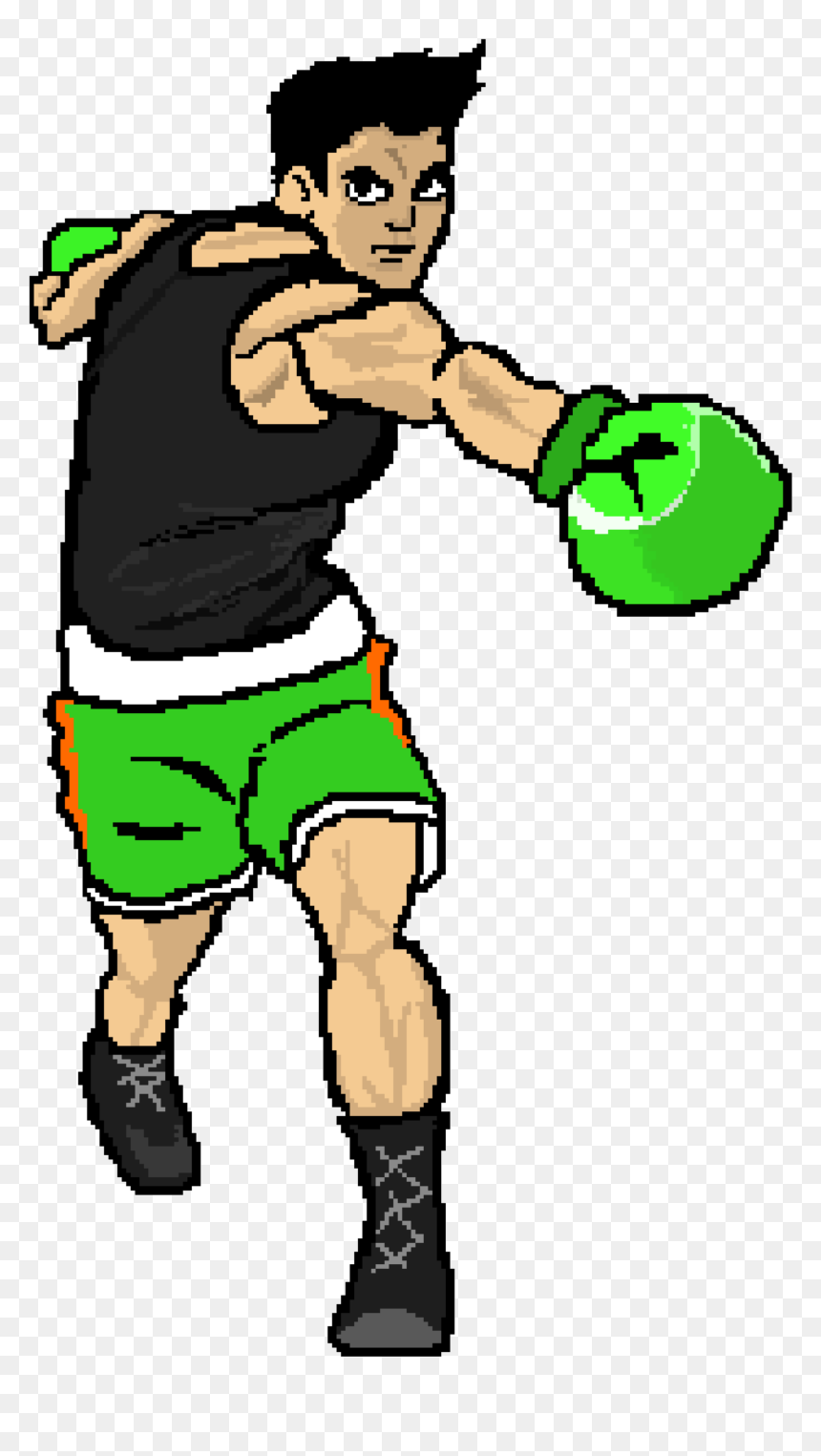 Little Mac Pixel Art , Png Download - Portable Network Graphics, Transparent Png - little mac png