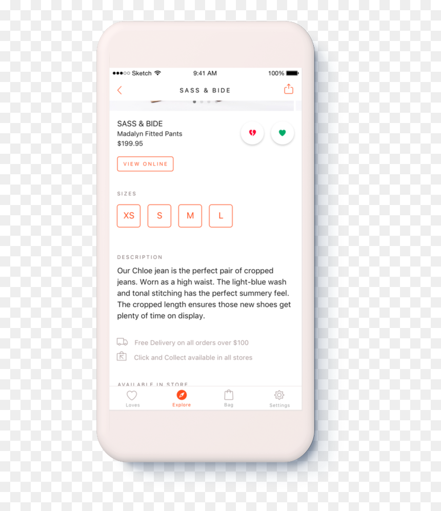 Fashion Finder Concept - Mobile App, HD Png Download - stitching png