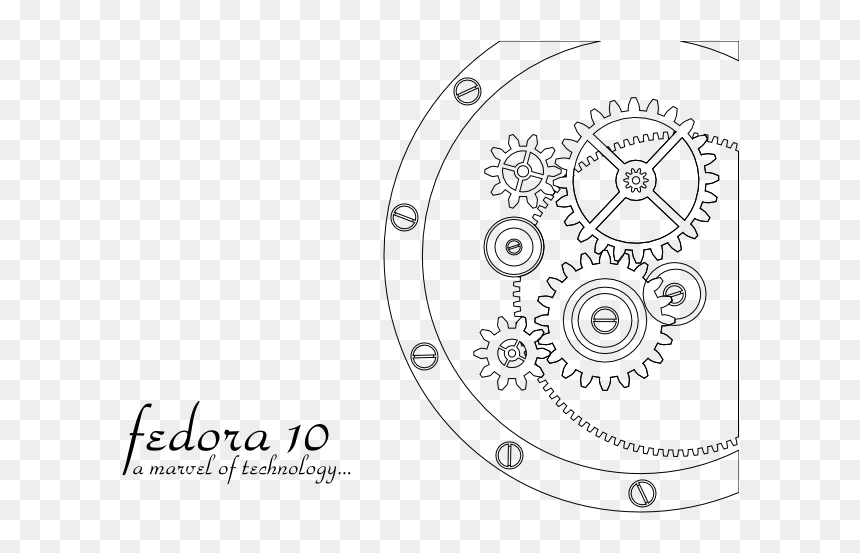 Artwork F10themes Gears Clockwork - Clockwork Gears, HD Png Download - steampunk gears png