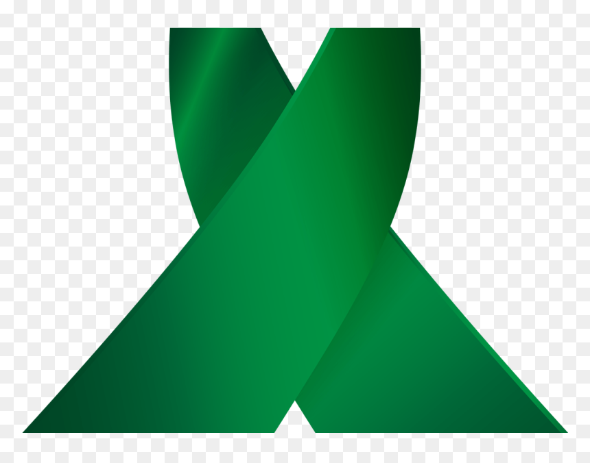 Green Awareness Ribbon Png Clip Art Best Web Clipart - Art Paper, Transparent Png - awareness ribbon png