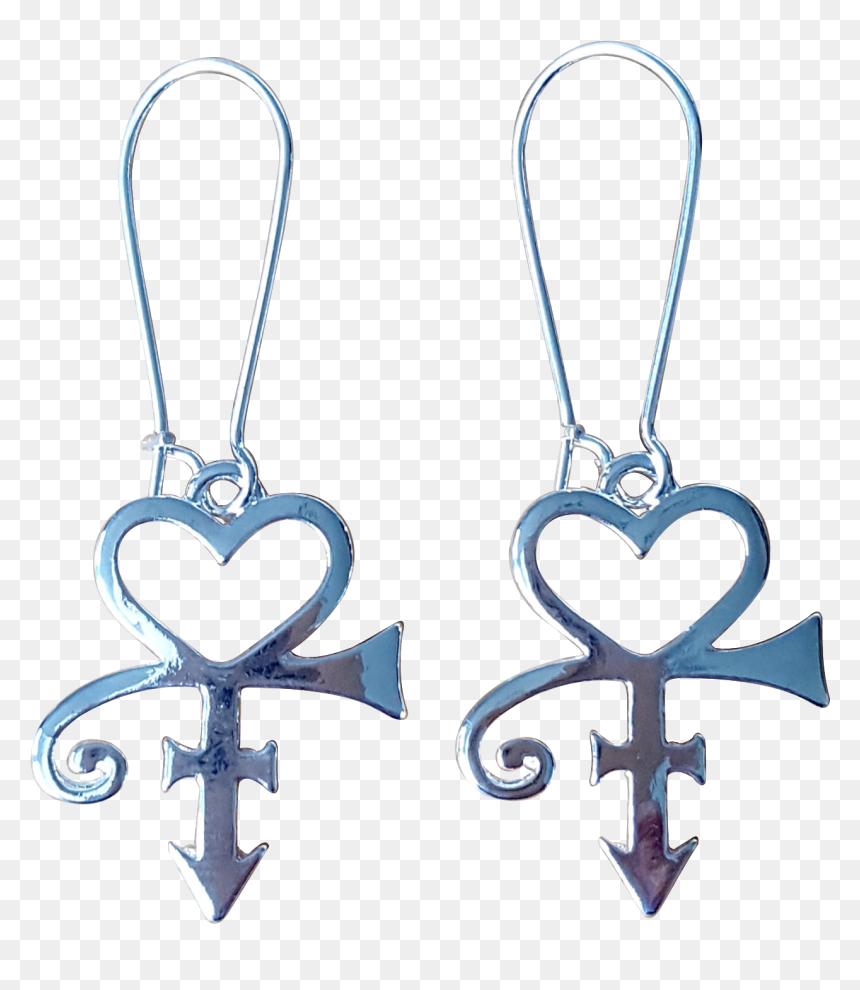 Prince Love Symbol Earrings, Very Cute - Prince, HD Png Download - prince symbol png