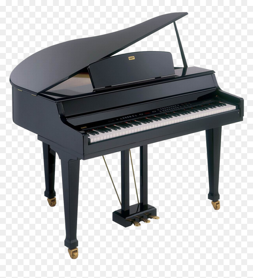Piano Musical Keyboard Clip Art - Instrumento Musical Imagenes Piano, HD Png Download - piano keys png