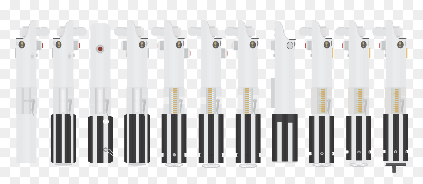 Musical Keyboard, HD Png Download - lightsaber hilt png