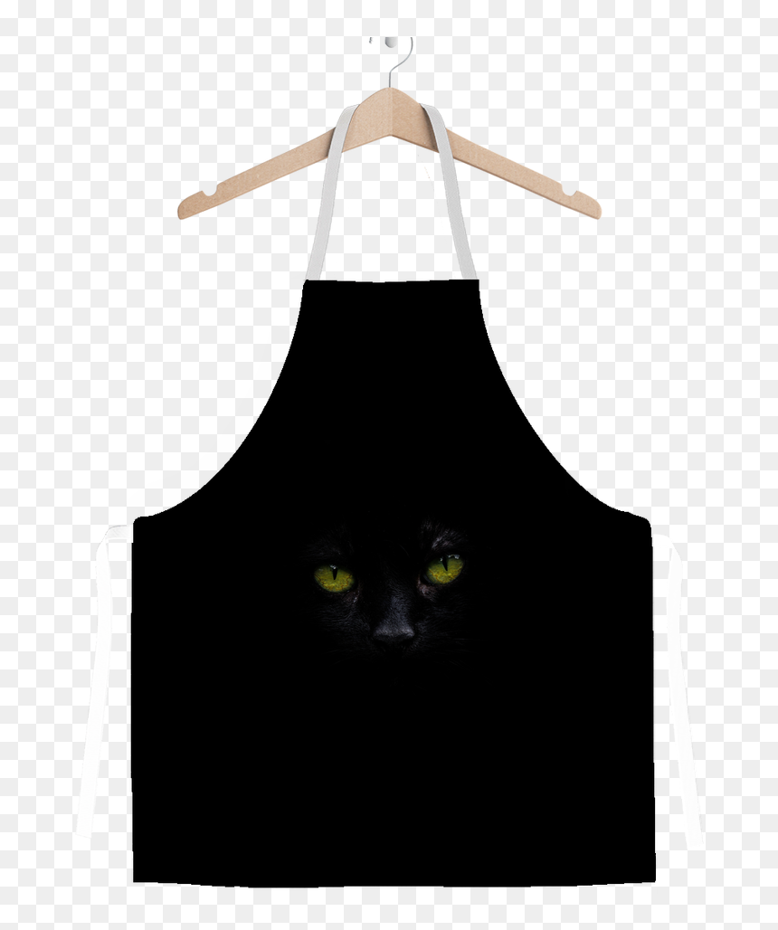 Cat Eyes Ufeff- 3d Apron - Black Cat, HD Png Download - cat eyes png
