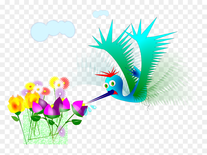 Beija Flor Clip Arts - Clip Art, HD Png Download - flor png