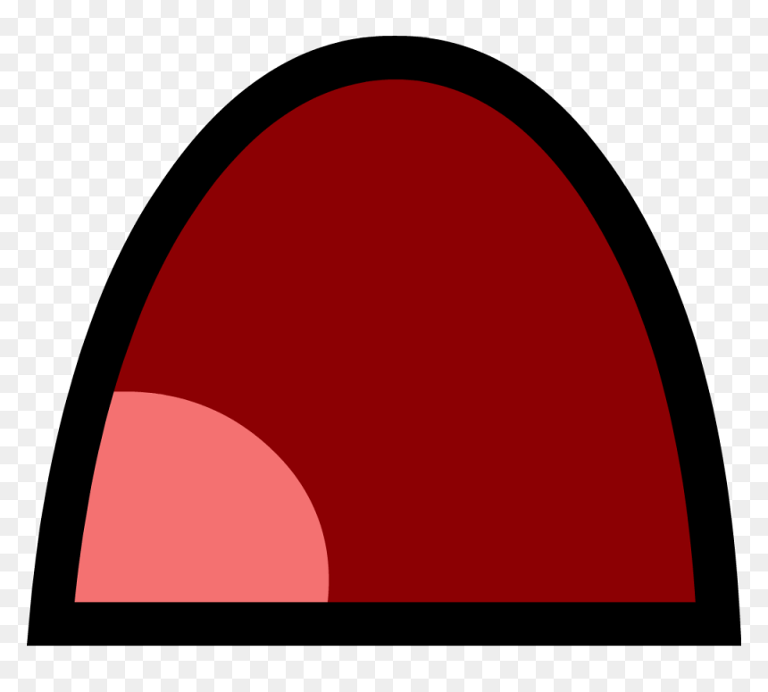 Pen Mouth Frown - Circle, HD Png Download - frown png