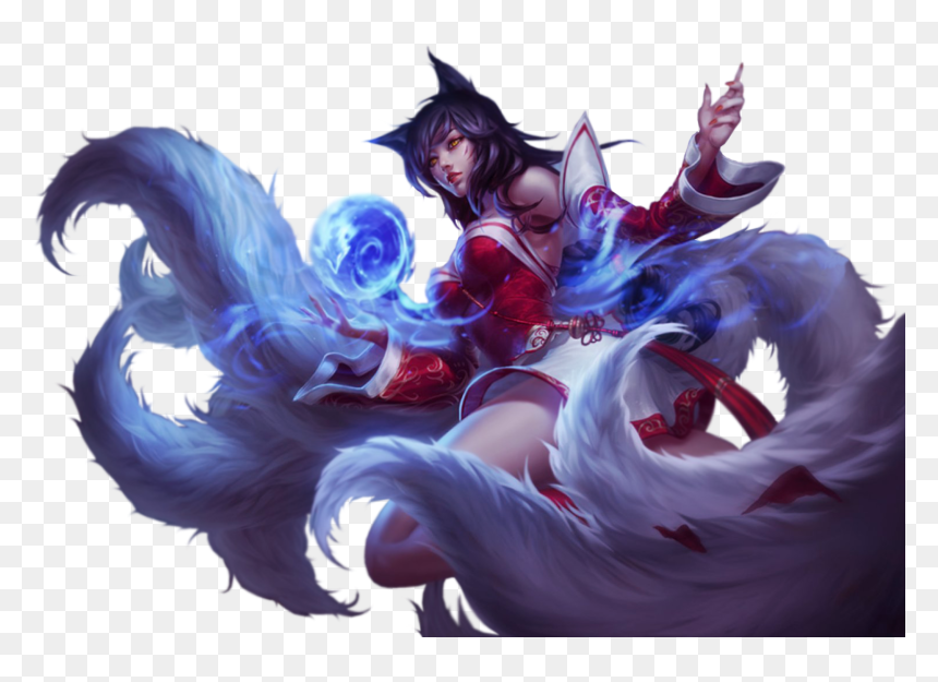 League Of Legends Render Ahri By Singularity01-d90en37 - League Of Legends Png, Transparent Png - ahri png