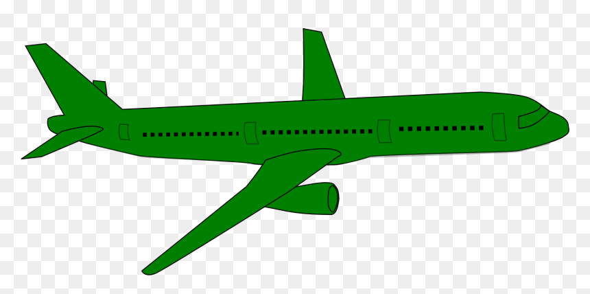 Black Airplane Png Transparent, Png Download - airplane clipart png