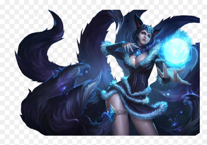 Thumb Image - Ahri League Of Legends Art, HD Png Download - ahri png