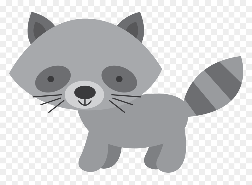Floresta E Safari - Racoon Clipart Png, Transparent Png - racoon png