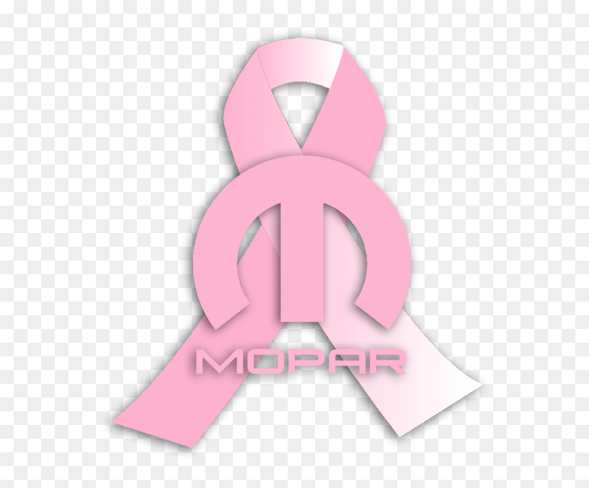 Mopar Breast Cancer Awareness Ribbon - Illustration, HD Png Download - awareness ribbon png