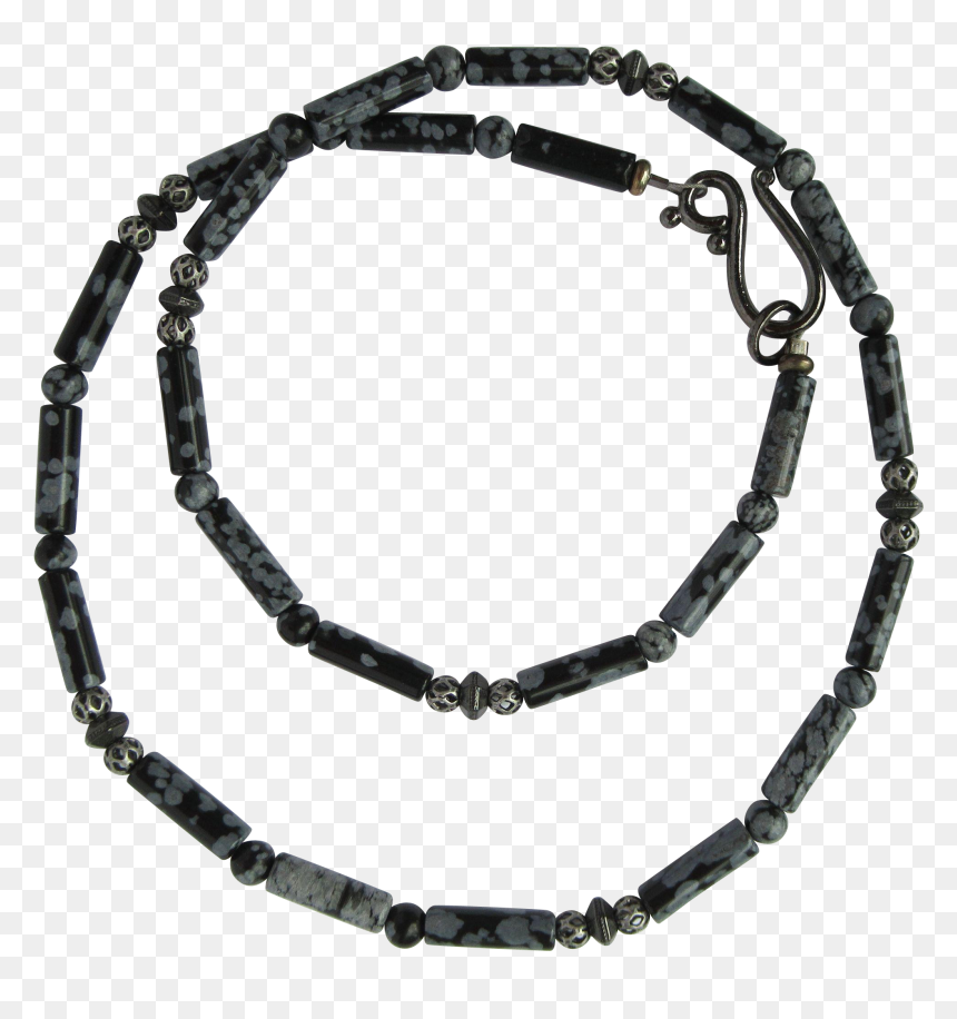 Bead Drawing Choker Necklace - Buddhist Prayer Beads, HD Png Download - choker png