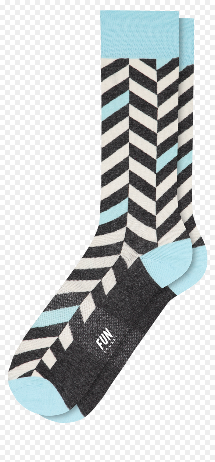 Sock, HD Png Download - diagonal stripes png