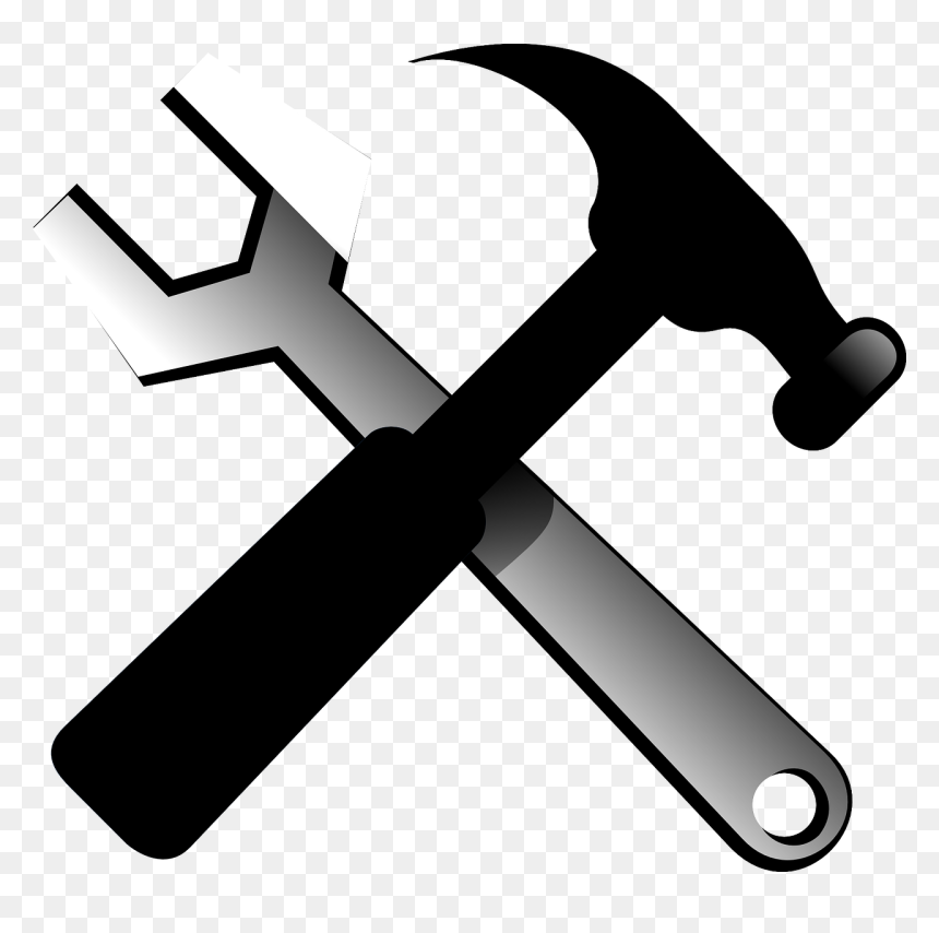 Silhouettes Carpenter Tools Svg, HD Png Download - construction tools png