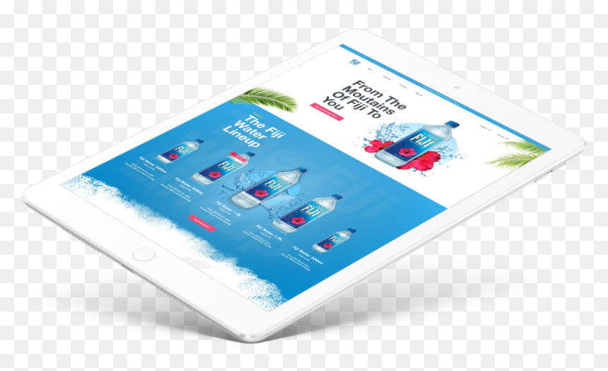 Ipad Pro - Indooratlas, HD Png Download - fiji water png