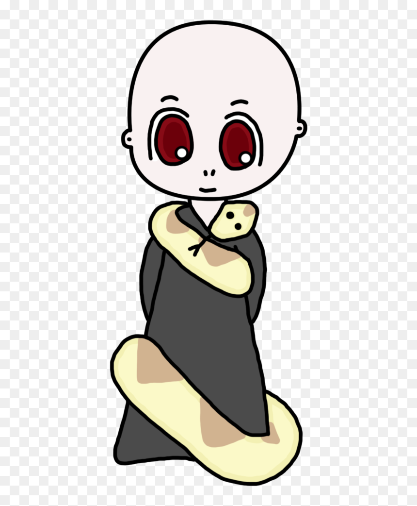 Chibi Voldemort By Mousiek - Transparent Voldemort Clip Art, HD Png Download - voldemort png