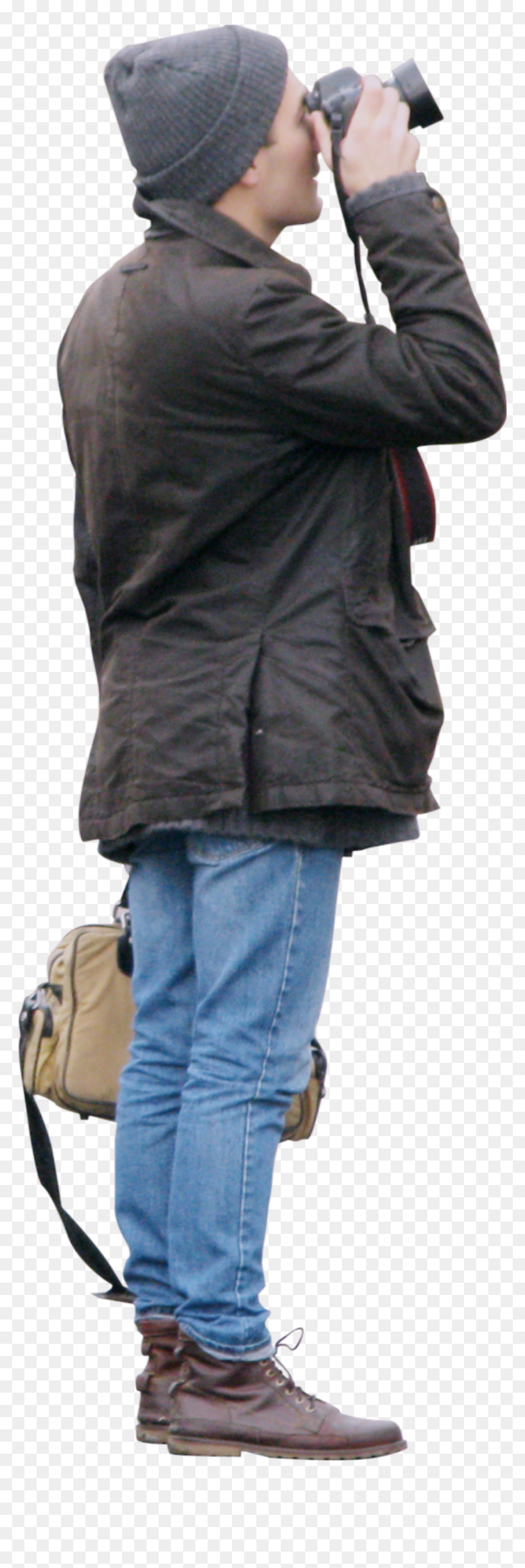 Man Cutout Png - Human Taking Photo Png, Transparent Png - imagen png