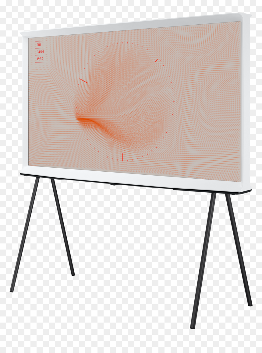 Q49tn1 008 R-perspective White - Whiteboard, HD Png Download - tv frame png