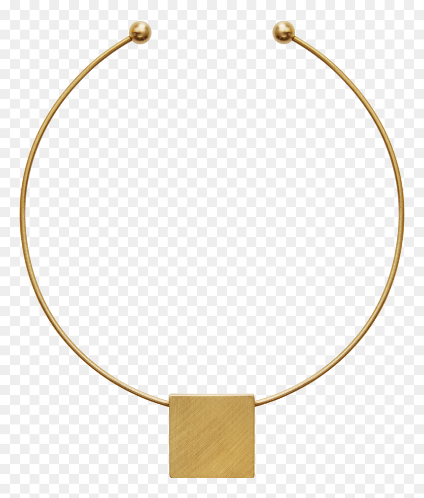Transparent Gold Square Png - Circle, Png Download - choker png