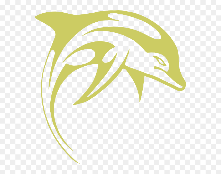 Bchs Clip Art At - Clipart Dolphin, HD Png Download - dolphins logo png