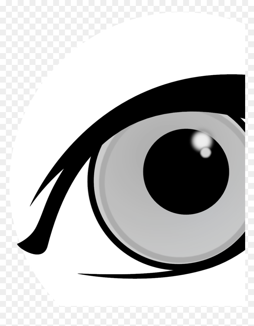 Circle, HD Png Download - cartoon eye png