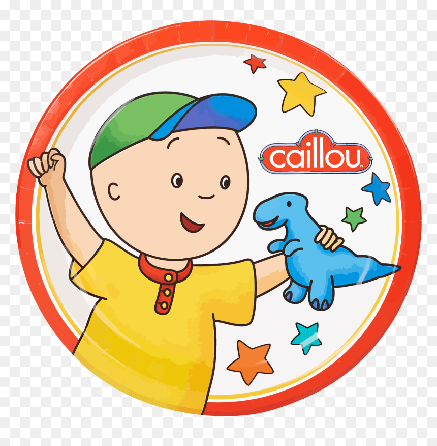 Caillou Dinosaur Toy Clipart Png Download - Caillou Dino, Transparent Png - caillou png