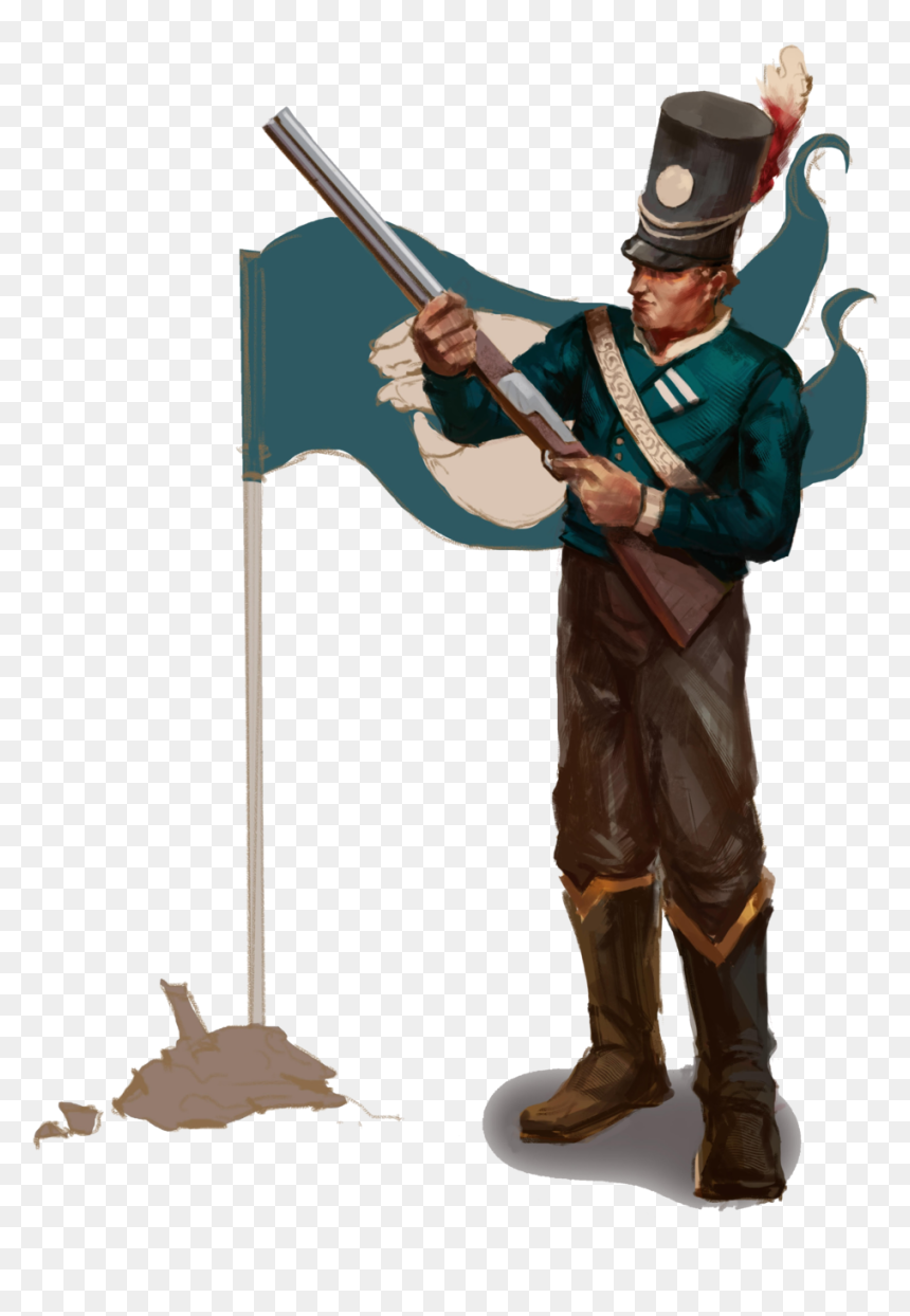 Conceptt - Figurine, HD Png Download - musket png