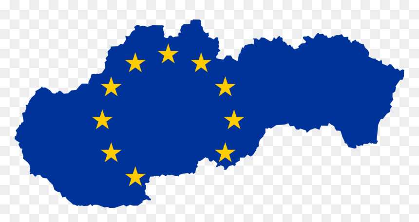 World,flag,sky - Slovakia In Eu, HD Png Download - florida outline png