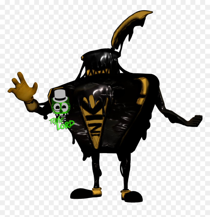 Ink Demon Dewey Illustration - Illustration, HD Png Download - demon wings png