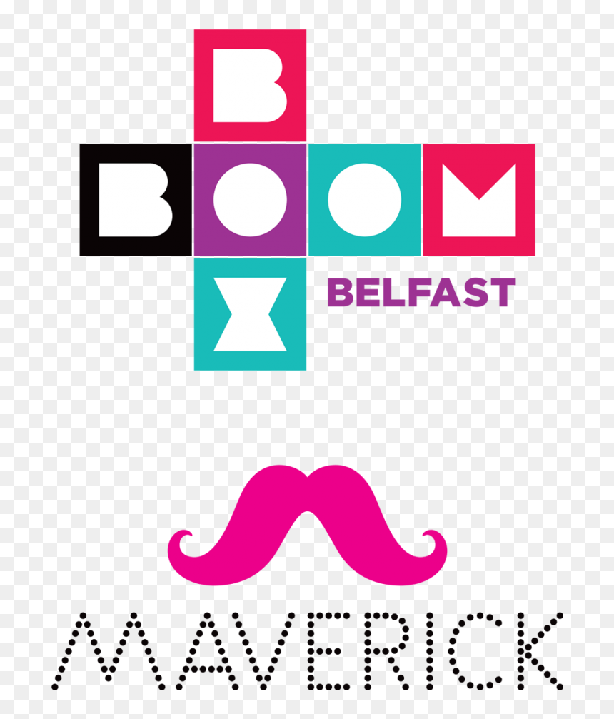 Boombox & The Maverick - Boombox Belfast Logo Png, Transparent Png - boom box png