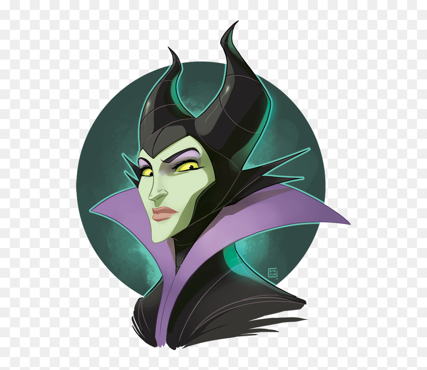 Maleficent Sleeping Beauty Art Image Illustration - Villanos De Cuentos Infantiles, HD Png Download - maleficent png