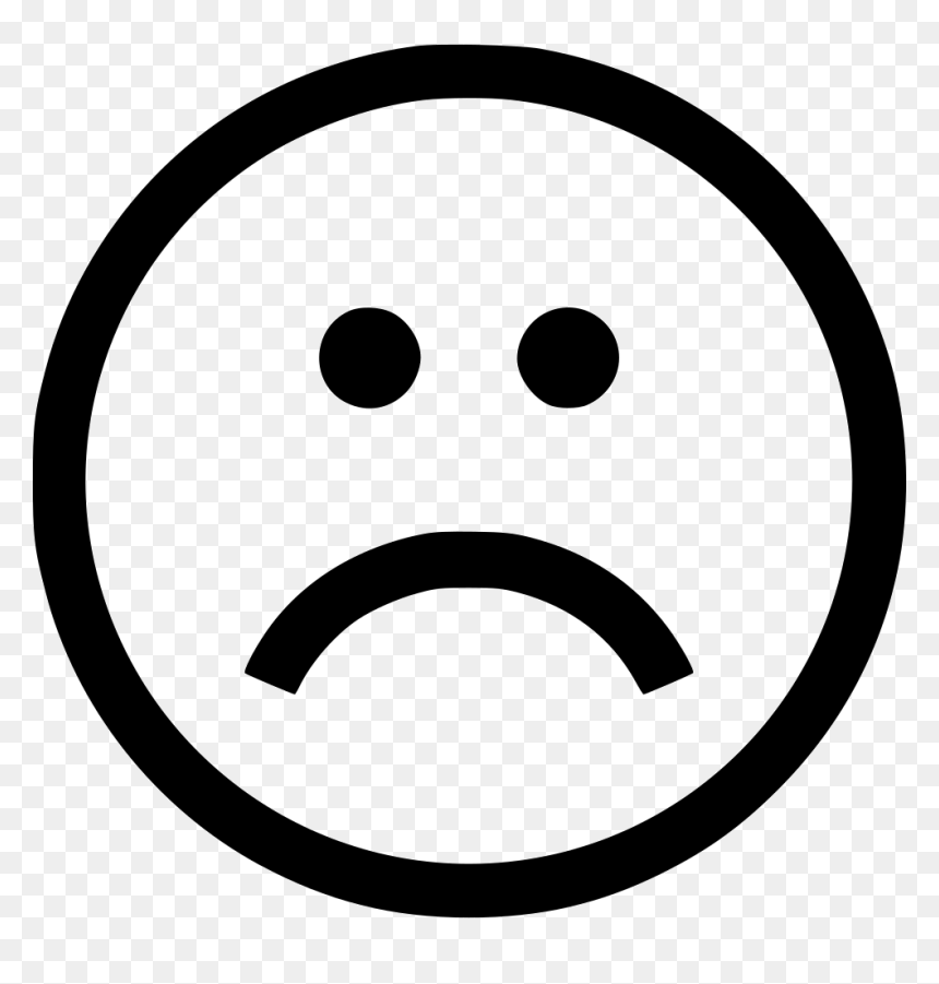 Frown - Кнопка Назад Png, Transparent Png - frown png