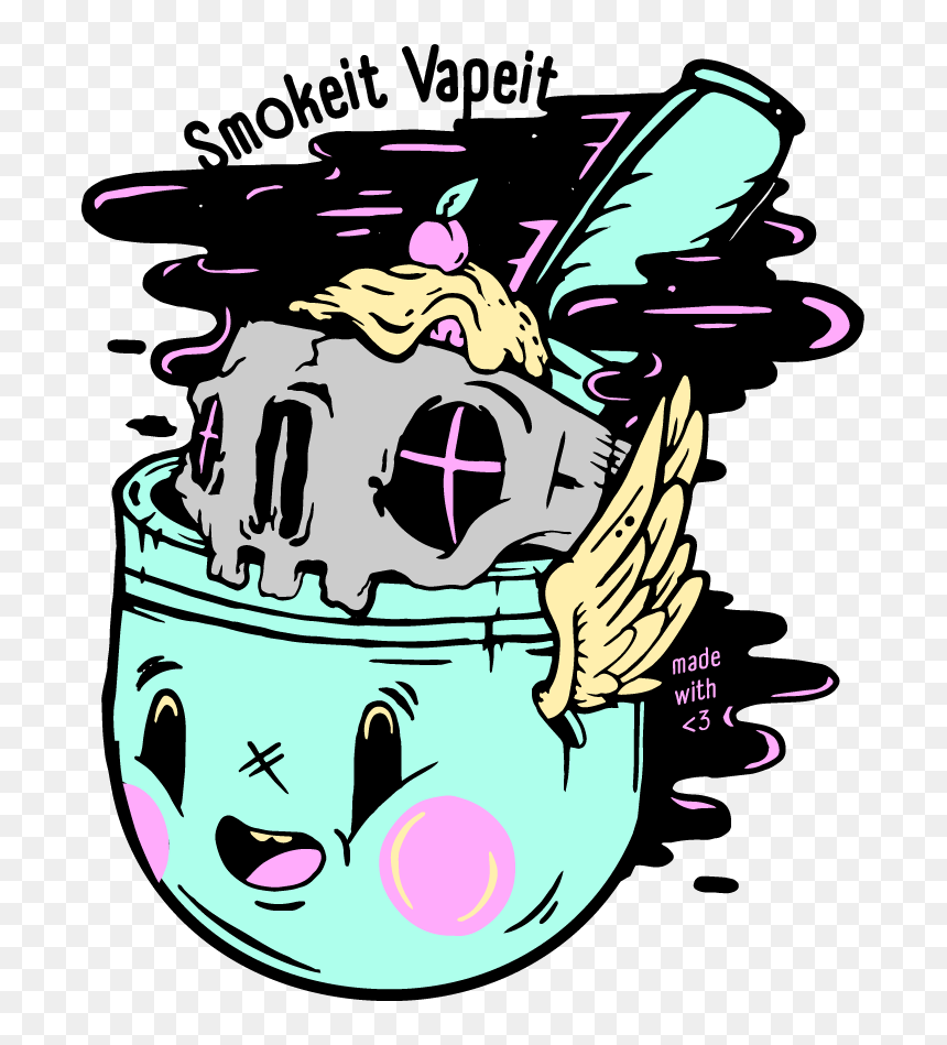 Smoke It Vape It Clipart , Png Download, Transparent Png - vape smoke png