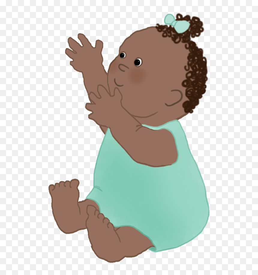 Cute Baby Girl Clipart - Baby Clipart, HD Png Download - baby clipart png