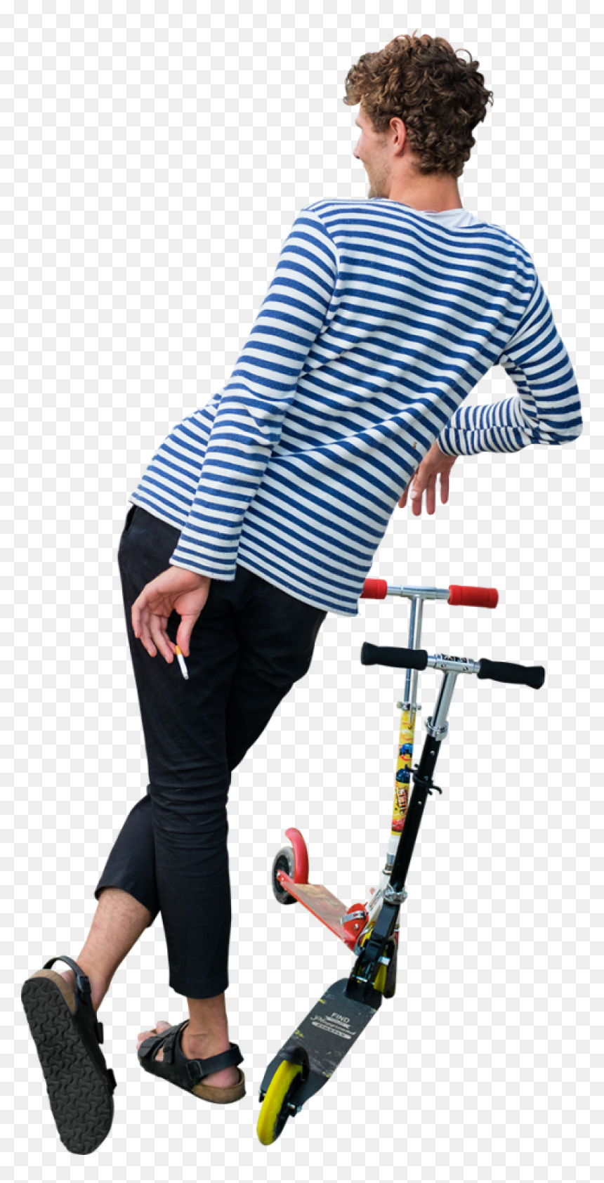 Leaning And Smoking Png Image - People Leaning Png, Transparent Png - smoking png