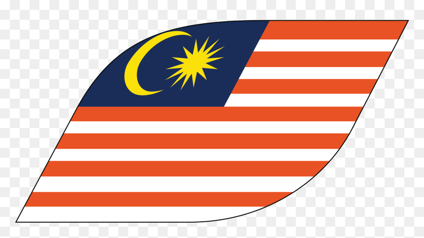 Malaysia Flag, HD Png Download - race flag png