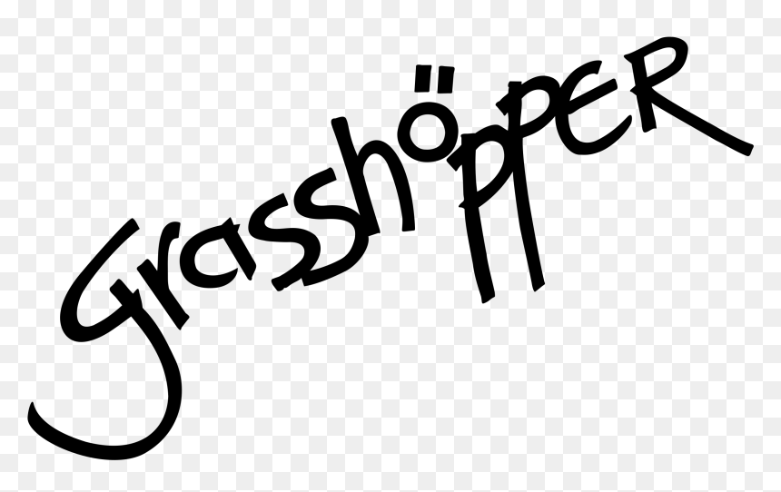 Grasshopper Logo Png Transparent - Logo Black Grasshopper, Png Download - grasshopper png