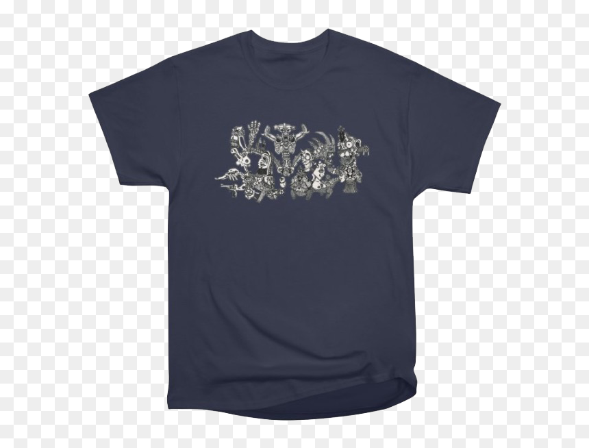Ws Dark Blue Tshirt Demon"s Wings - Active Shirt, HD Png Download - demon wings png