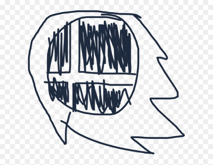 Drawing, HD Png Download - smash ball png
