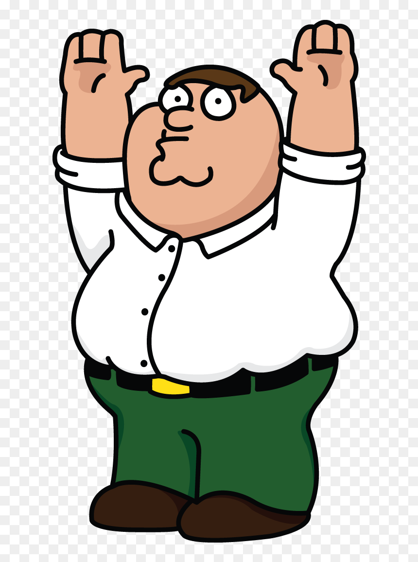 Peter Griffin Easy Drawing, HD Png Download - stewie griffin png