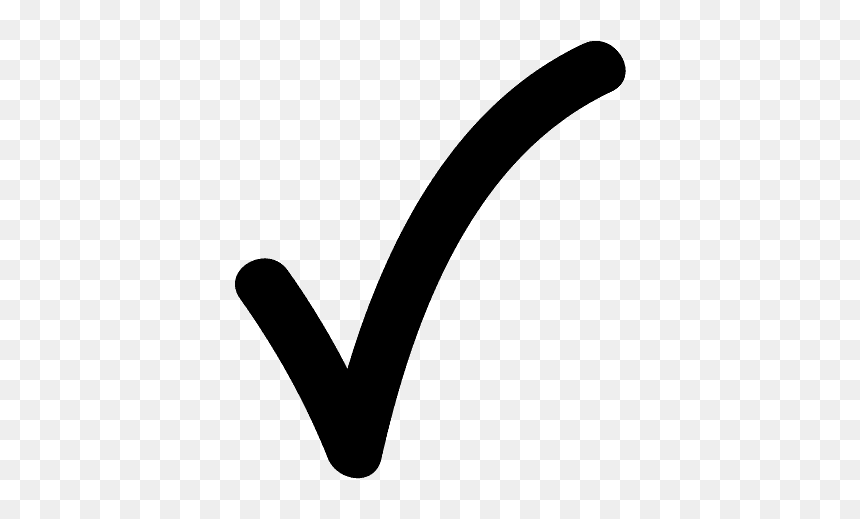 Check Mark Emoji Clipart, HD Png Download - white checkmark png