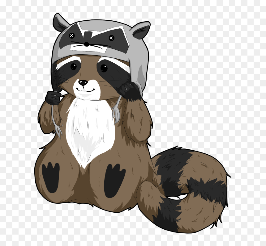 Raccoon Hat Png - Raccoon Drawing Png, Transparent Png - racoon png
